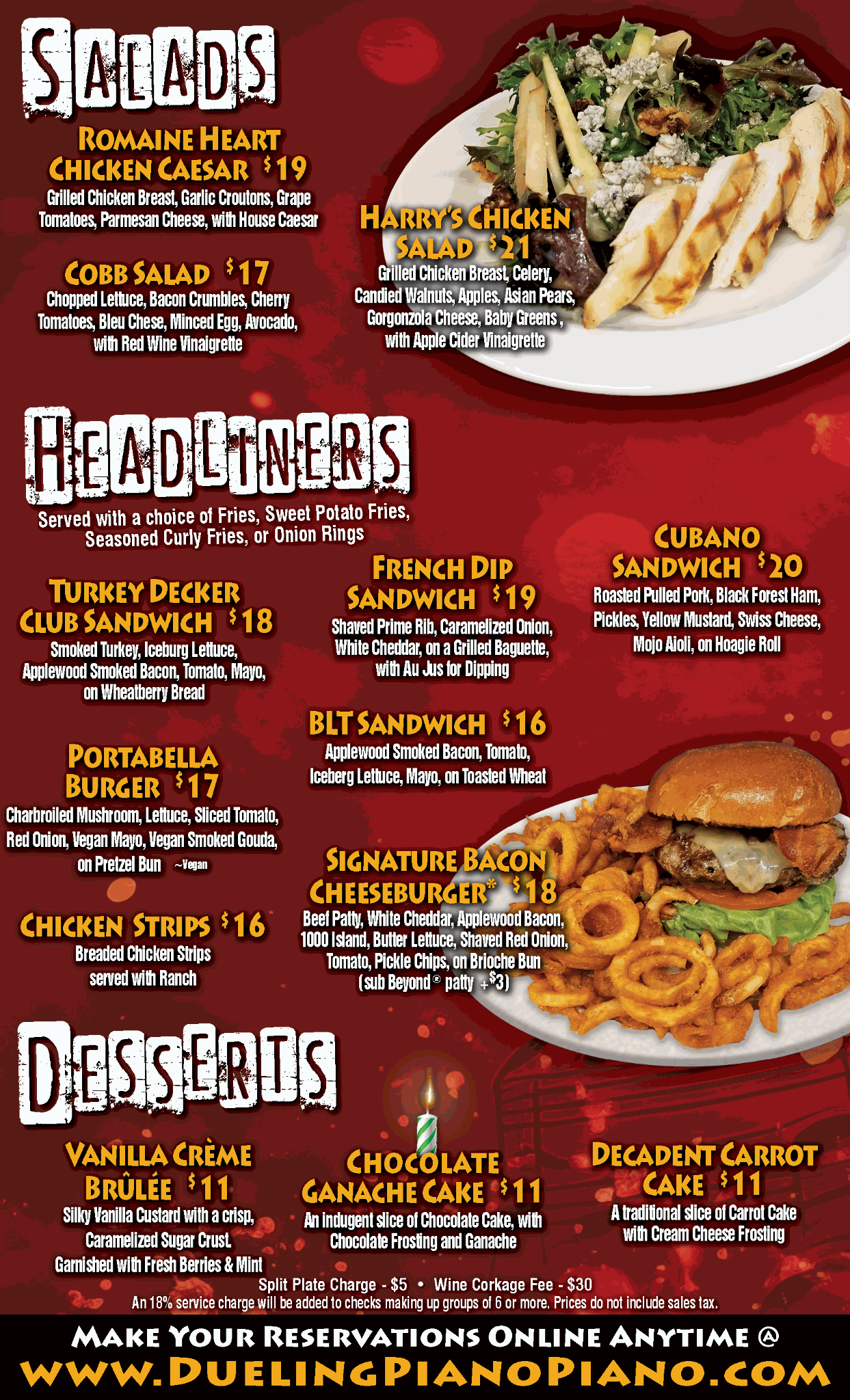 Food menu page 2